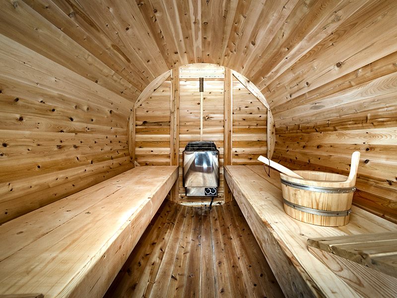 sauna infrarouge, sauna maison, sauna interieur, sauna bien etre